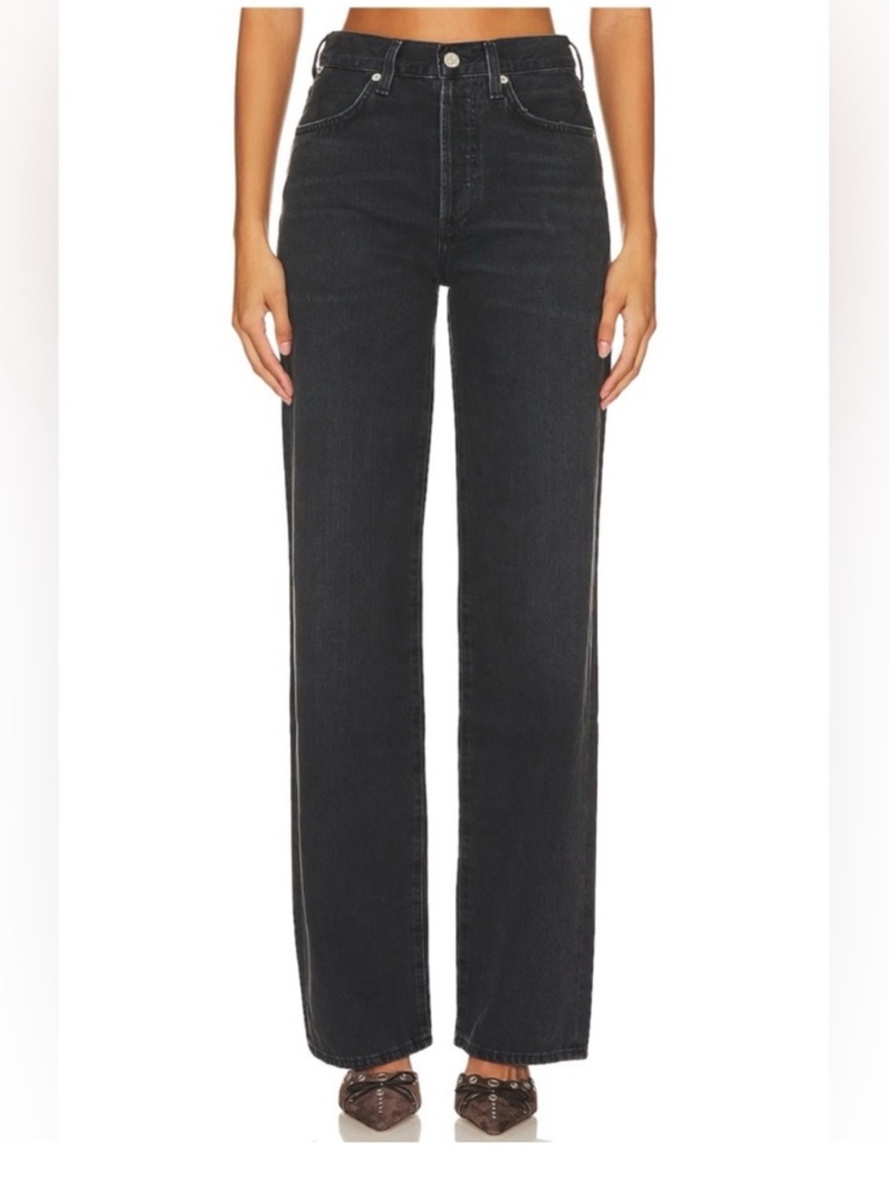 NWT Citizens Of Humanity Annina Jeans Propehcy Black Size 30